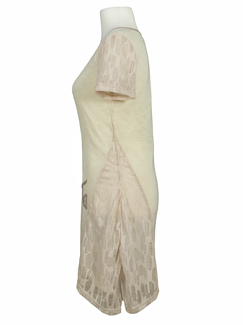 Tunika Feinstrick in  beige von Exquisss Paris (Bild 2)