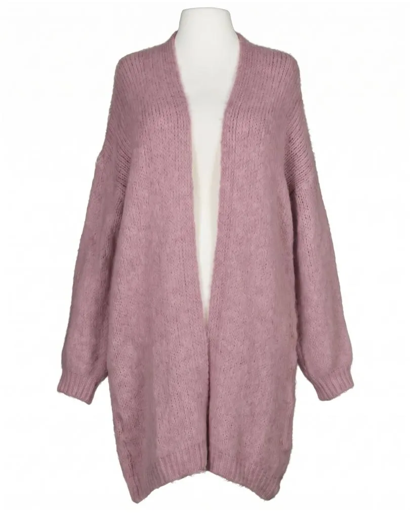 Strickh�lle Grobstrick in  mauve von Moda Italia (Bild 1)
