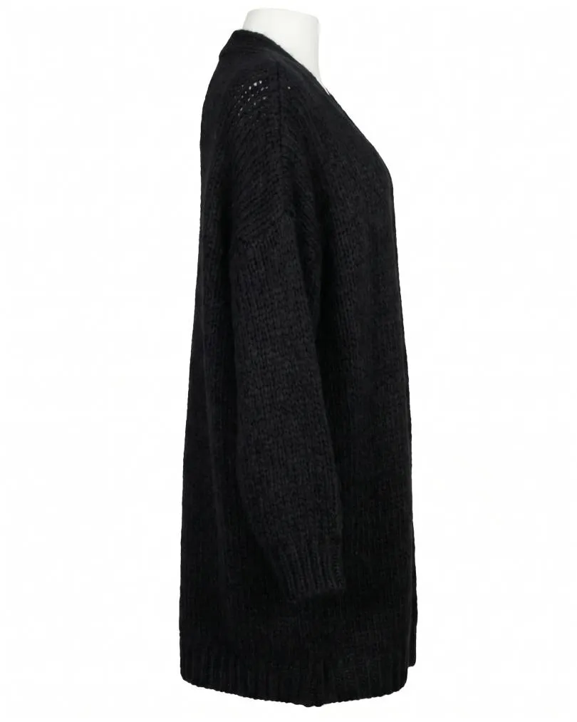 Strickh�lle Grobstrick in  schwarz von Moda Italia (Bild 2)
