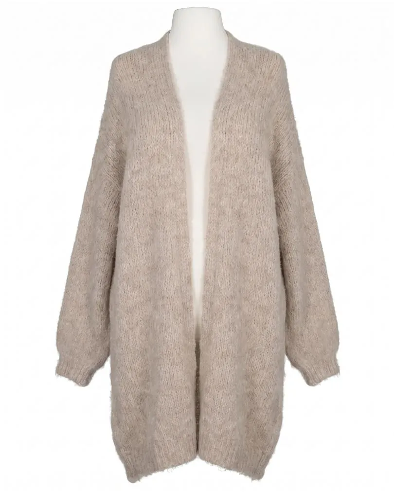 Strickh�lle Grobstrick in  taupe von Moda Italia (Bild 1)