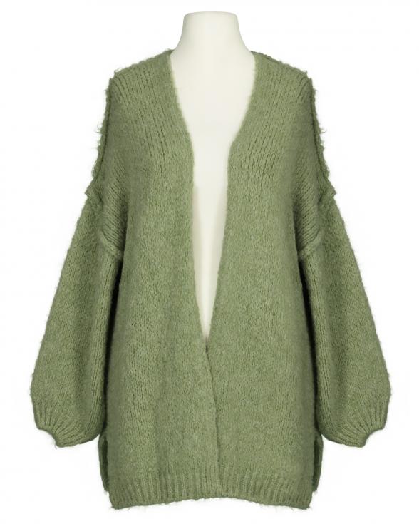 Strickhlle Inside-Out in khaki von Monday Afternoon