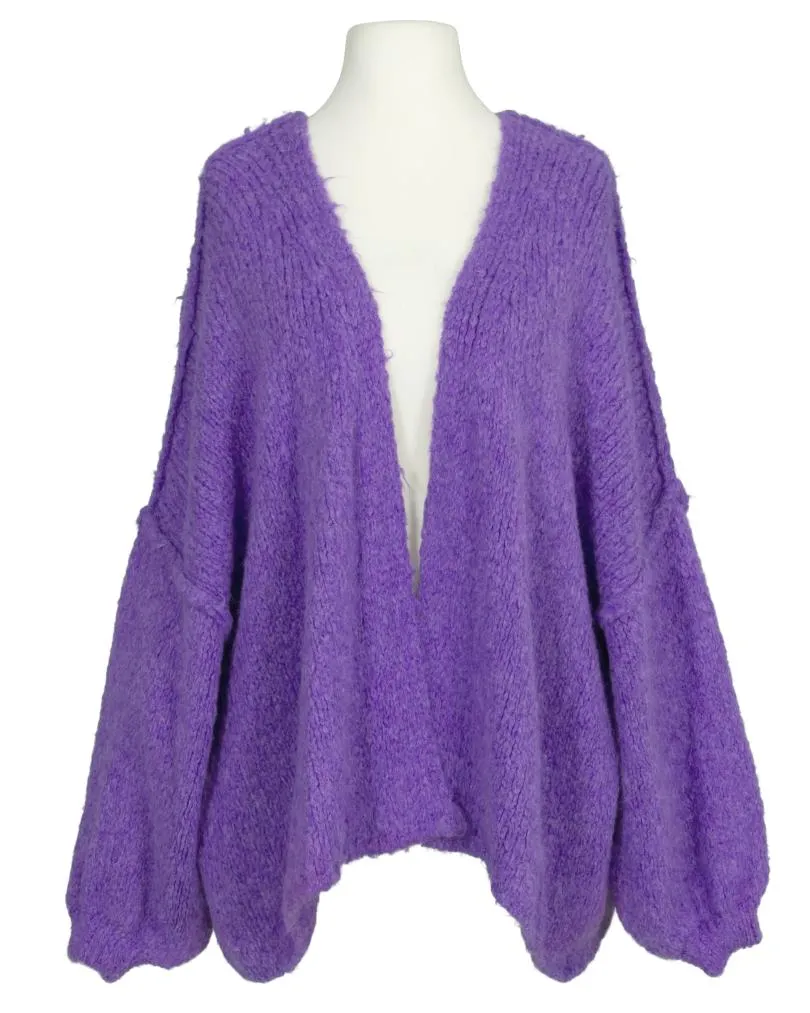 Strickh�lle Inside-Out in  lila von Made in Italy (Bild 1)