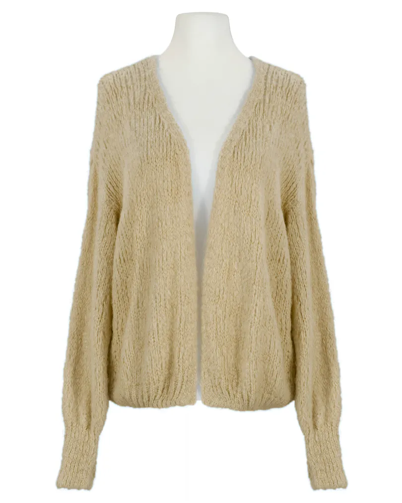 Strickh�lle mit Alpaka in karamell von Diana