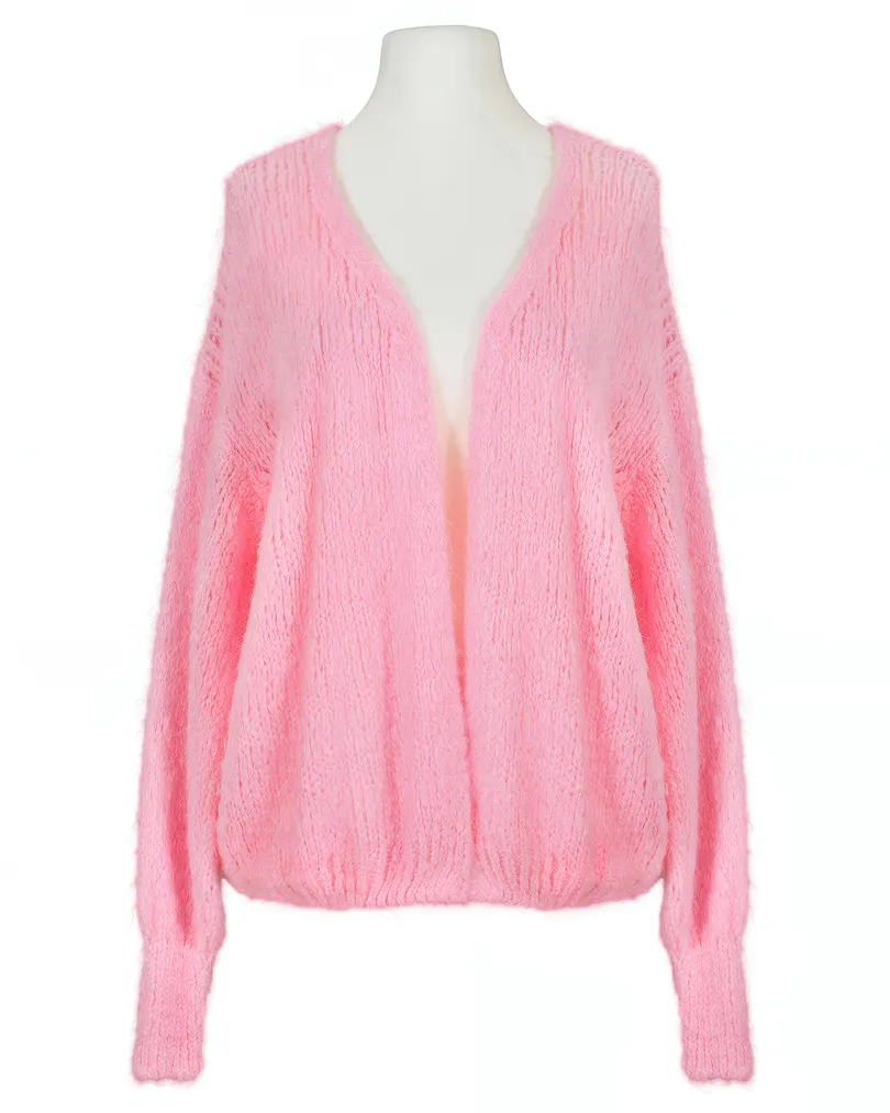 Strickh�lle mit Alpaka in  rosa von Diana (Bild 1)