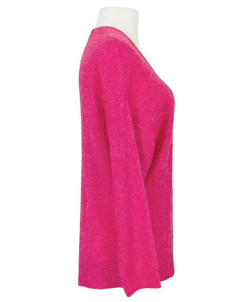 Strickh�lle mit Mohair in  pink von Made in Italy (Bild 2)