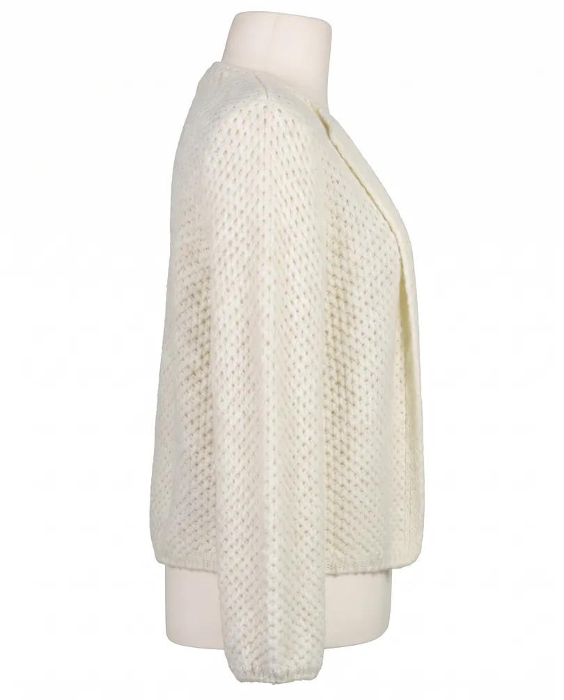 Strickh�lle mit Mohair in  wollwei� von Made in Italy (Bild 2)