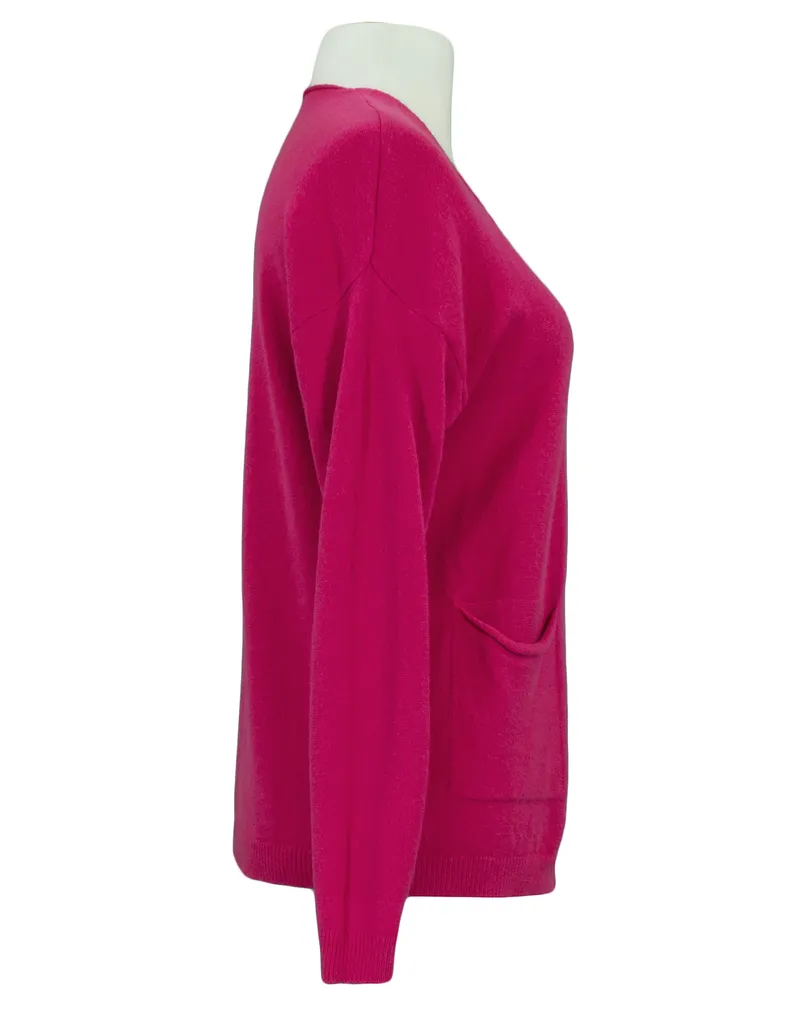 Strickh�lle mit Viskose in  fuchsia von Diana (Bild 2)