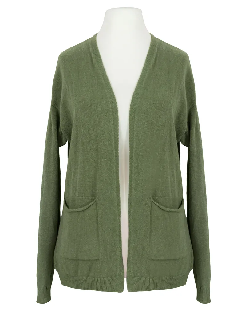 Strickh�lle mit Viskose in  khaki von Diana (Bild 1)