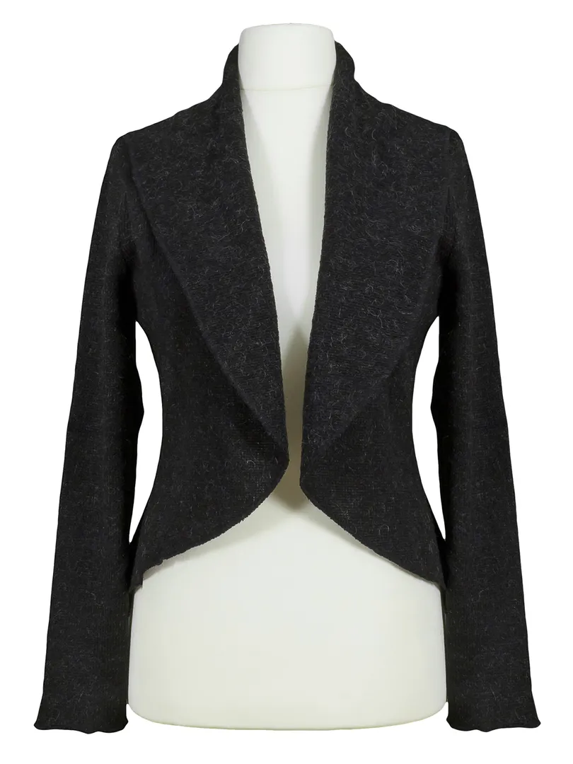 Strickjacke in  anthrazit von RESTART (Bild 1)
