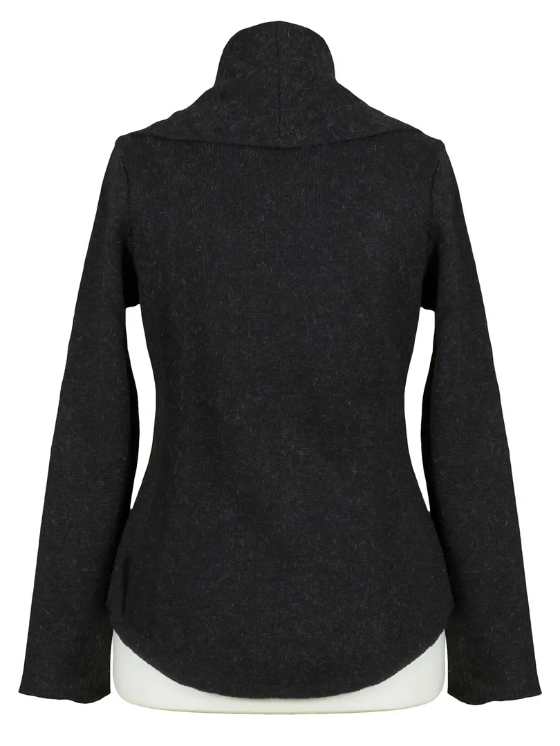 Strickjacke in  anthrazit von RESTART (Bild 2)