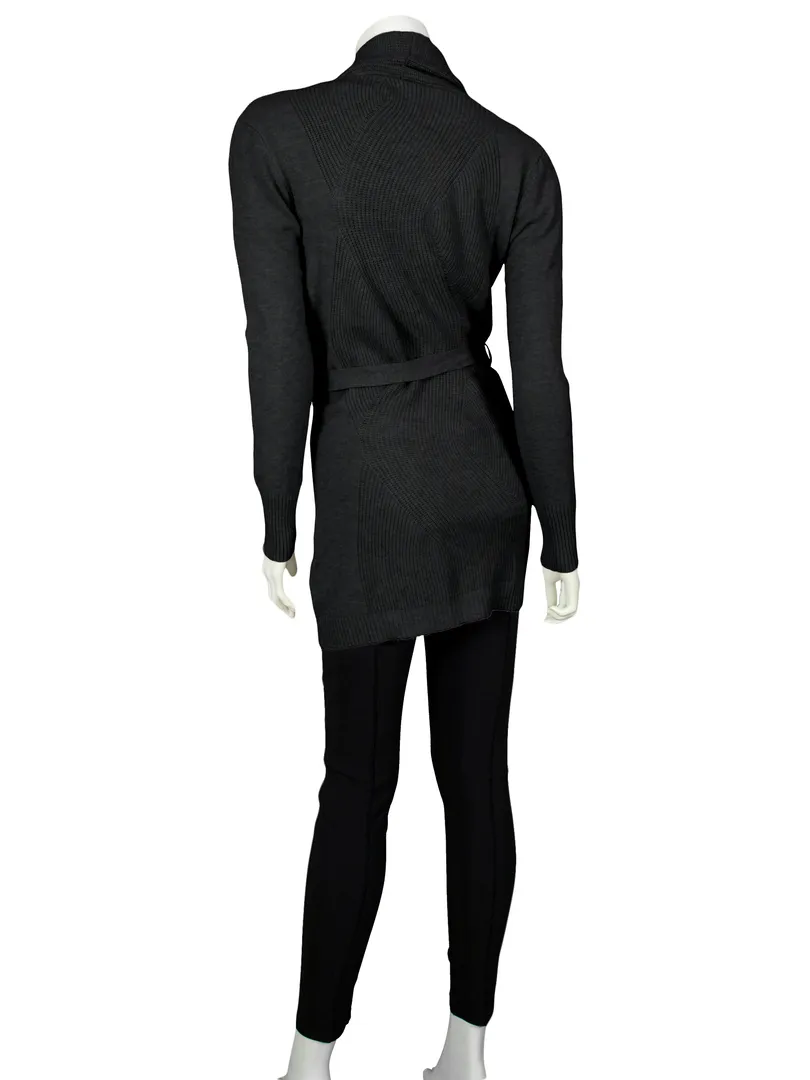 Strickjacke mit Cashmere in  schwarz von Sweet Lady (Bild 3)