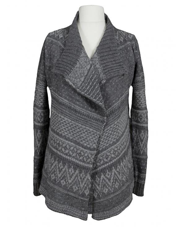 Strickhlle mit Muster in  grau von Montan (Bild 1)