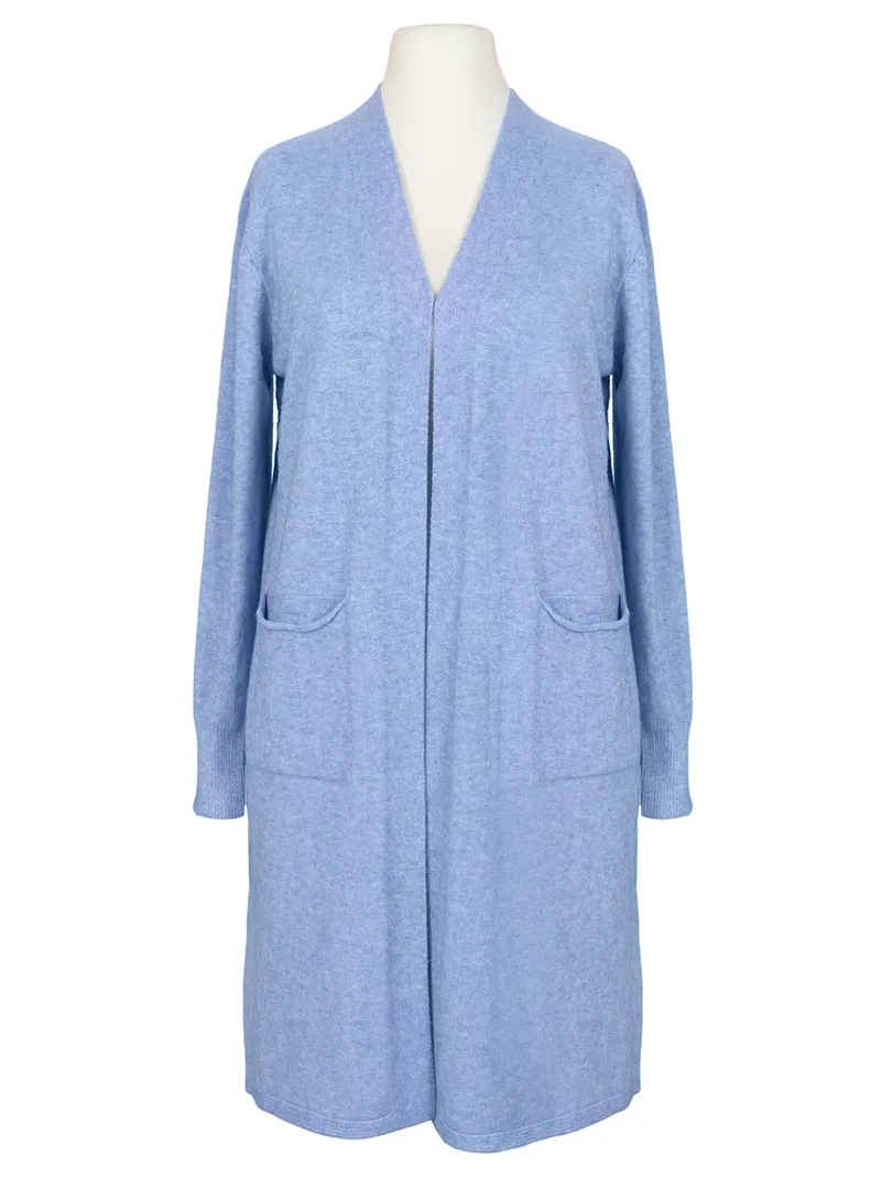 Strickjacke mit Stern in  hellblau von M & V (Bild 1)