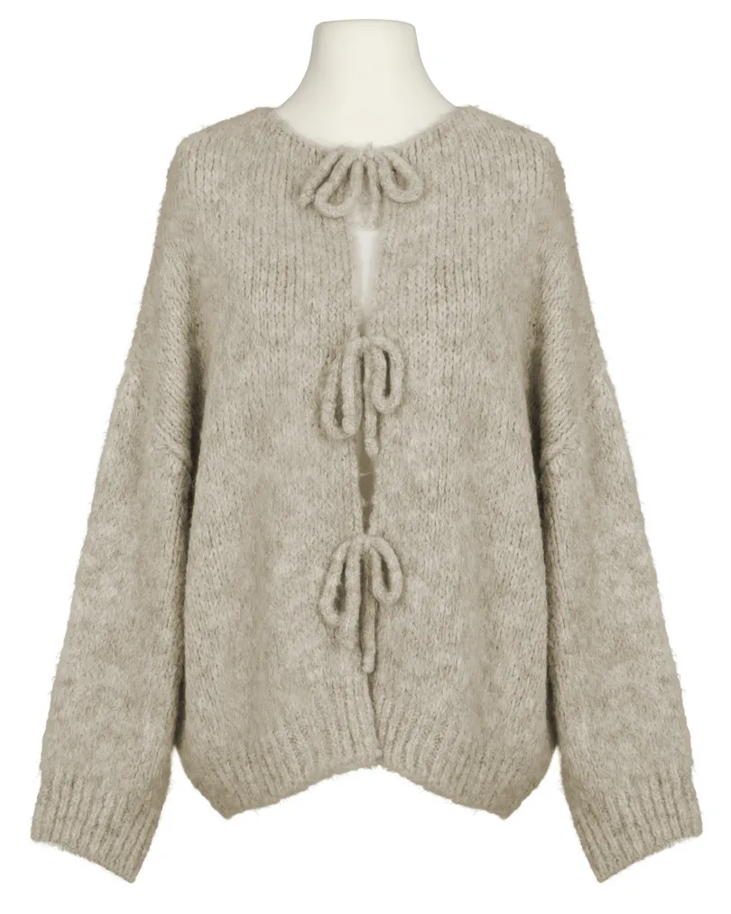 Strickjacke Oversize in  beige von Monday Afternoon (Bild 1)