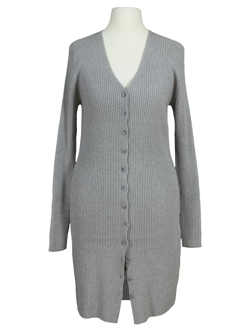 Strickjacke Rippstrick in  grau von Anny (Bild 1)