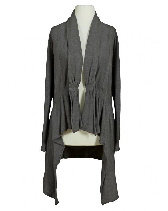 Strickjacke Schalkragen in grau von My Star