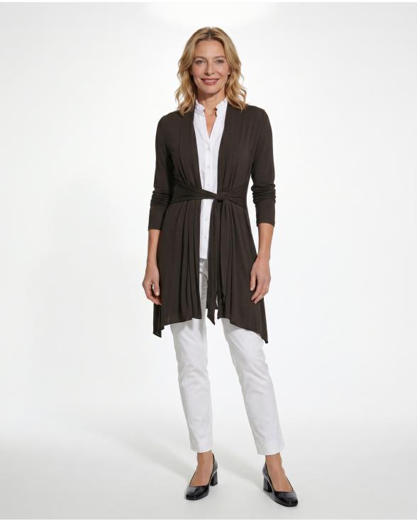 Strickjacke Viskose in  braun von fashion made in italy (Bild 1)