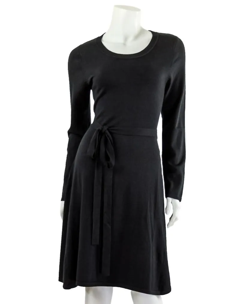 Strickkleid in  schwarz von XUNA (Bild 1)