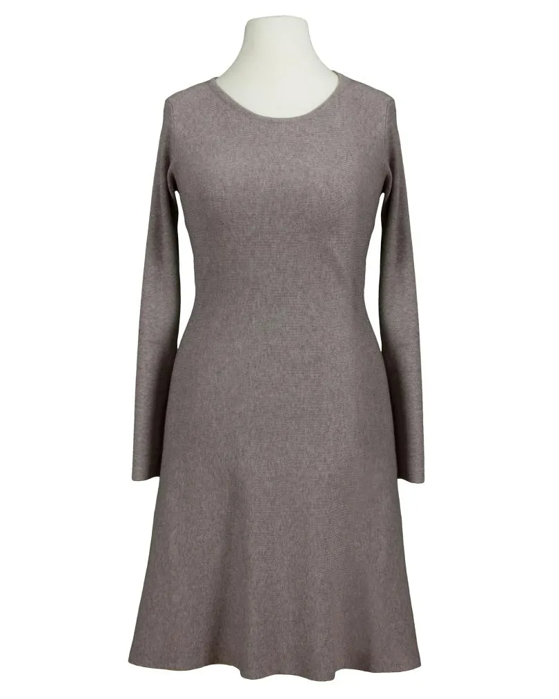 Strickkleid Feinstrick in  taupe von Anny (Bild 1)
