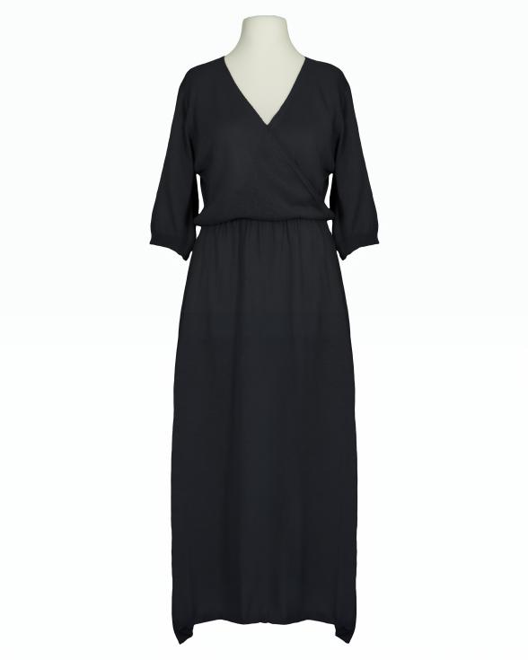 Strickkleid Baumwolle in schwarz von Made in Italy