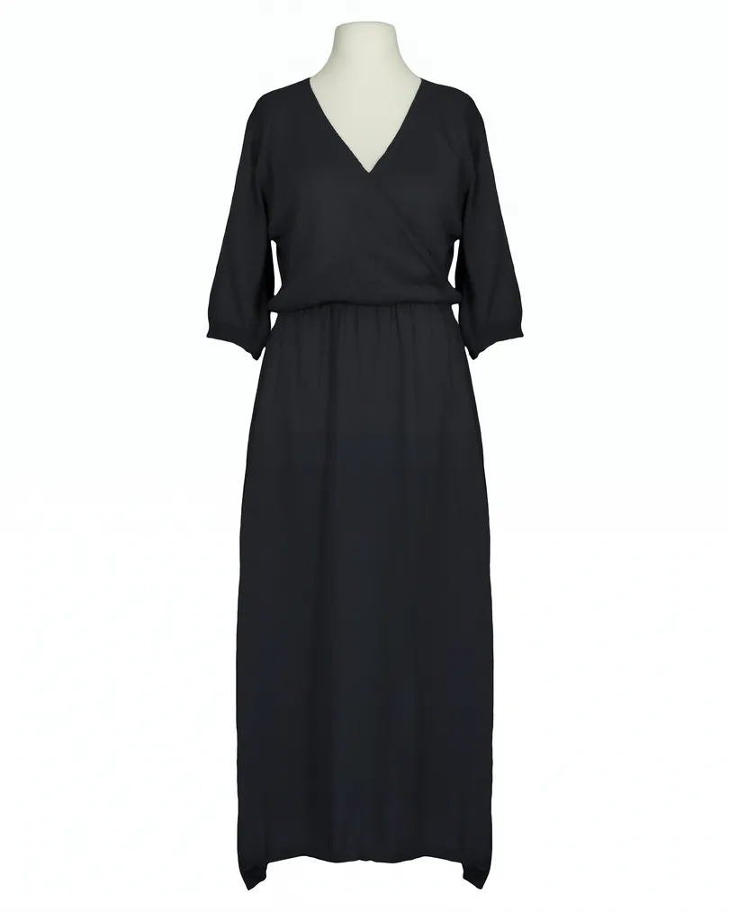 Strickkleid Baumwolle in  schwarz von Made in Italy (Bild 1)