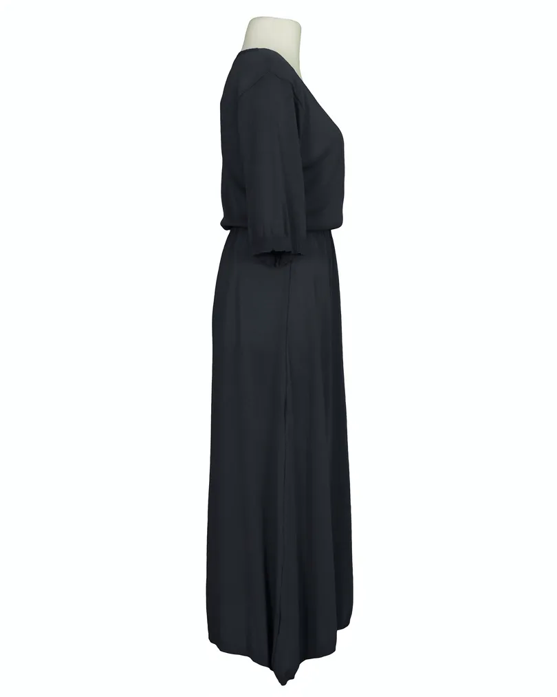 Strickkleid Baumwolle in  schwarz von Made in Italy (Bild 2)
