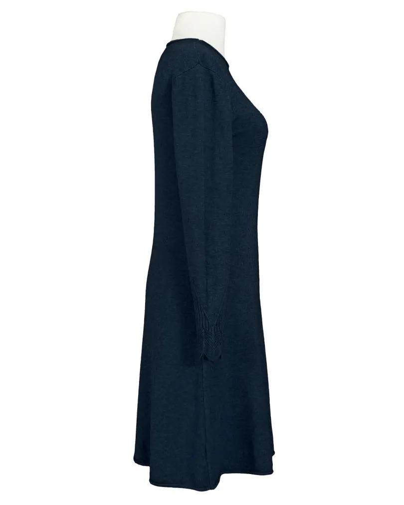 Strickkleid Feinstrick in  blau von Spaziodonna (Bild 2)