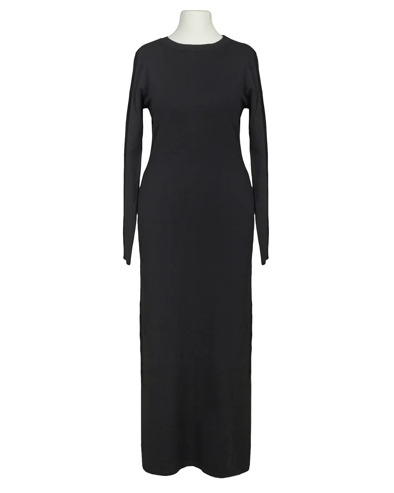 Strickkleid lang in  schwarz von Spaziodonna (Bild 1)