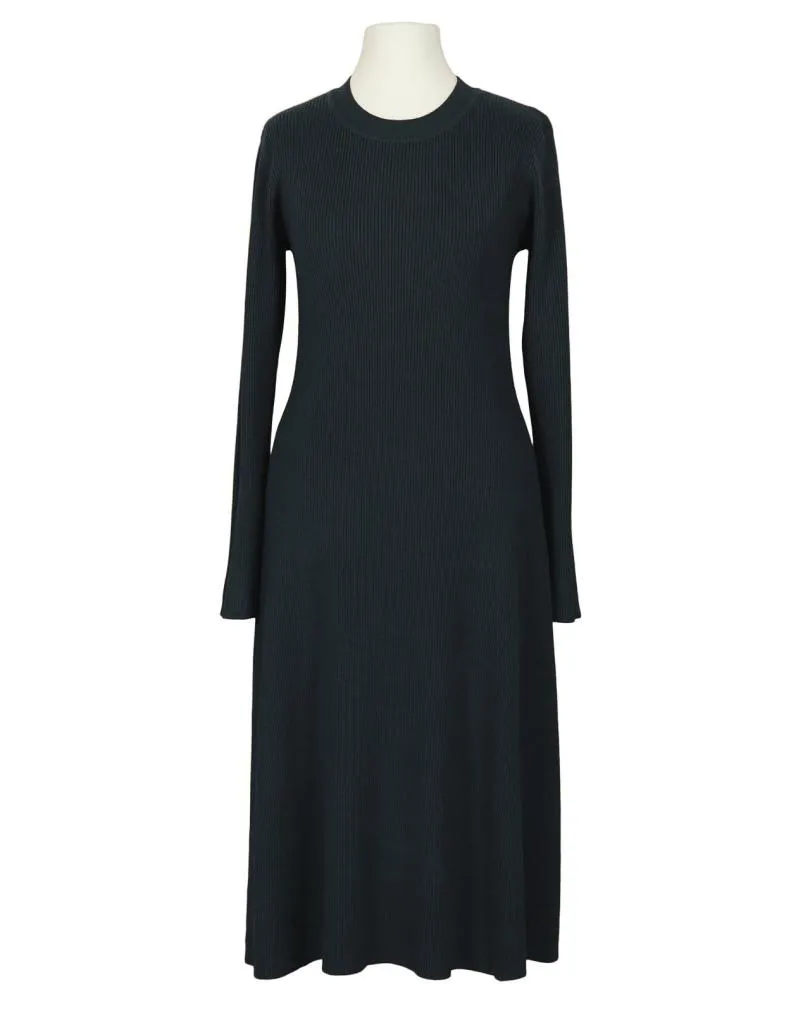 Strickkleid Rippstrick in  schwarz von M & V (Bild 1)