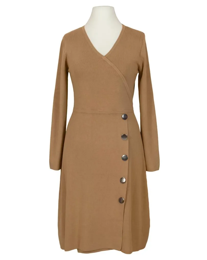 Strickkleid Wickeloptik in  camel von Finery (Bild 1)