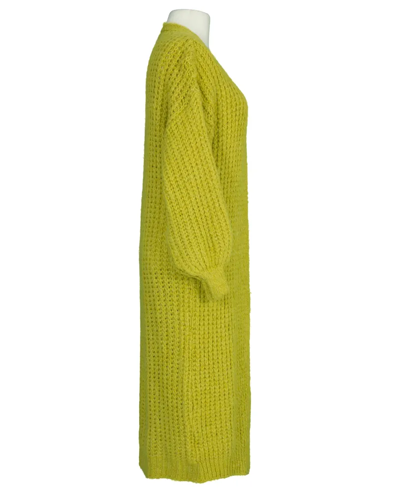 Strickmantel Grobstrick in  anis von Made in Italy (Bild 2)