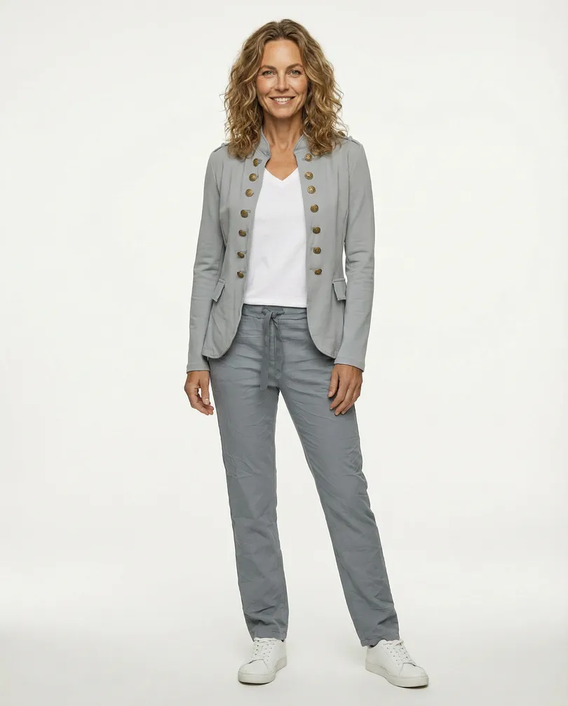 Sweatjacke in  grau von XUNA (Bild 3)