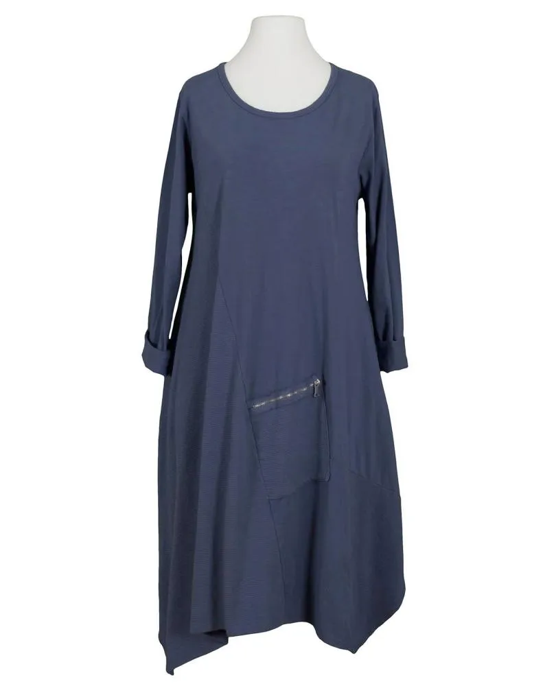 Sweatkleid A-Linie in  jeansblau von New Collection (Bild 1)