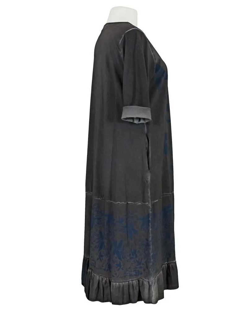 Sweatkleid mit Print in  grau von Vincenzo Allocca (Bild 2)