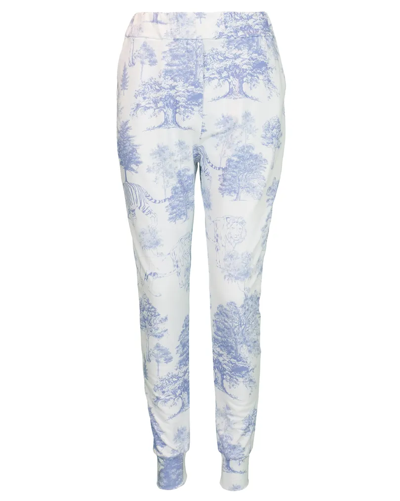 Sweatpants Floral in  blau von Made in Italy (Bild 1)