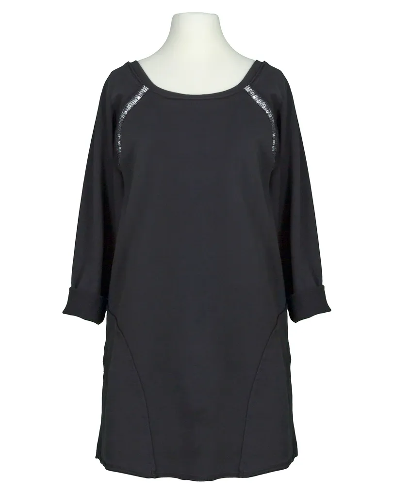 Sweatshirt mit Pailletten in  schwarz von RESTART (Bild 1)
