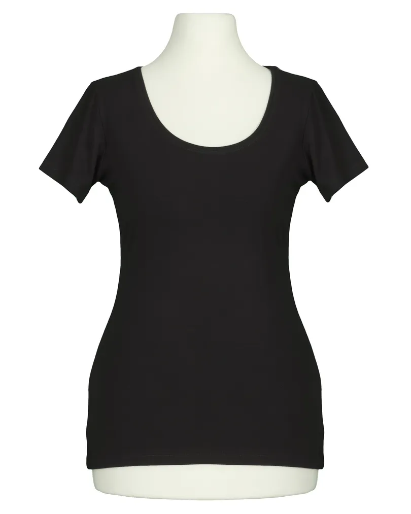 T-Shirt kurzarm in  schwarz von Missy (Bild 1)