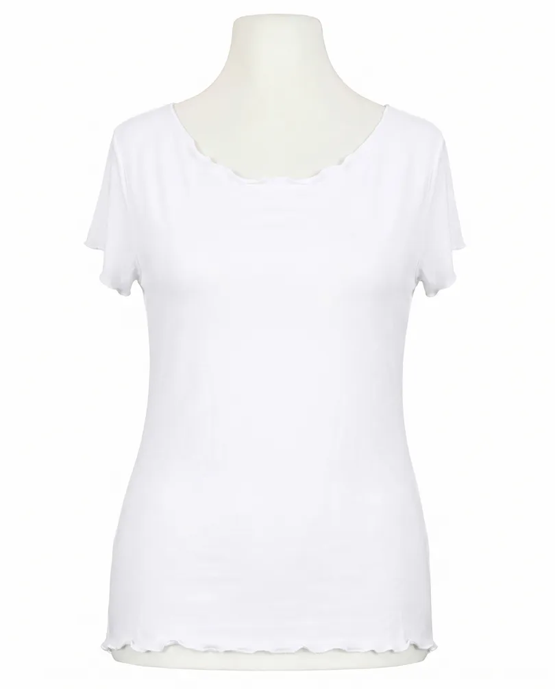 T-Shirt Viskose in  wei� von Made in Italy (Bild 1)