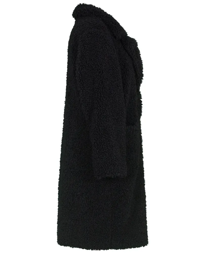 Teddymantel in  schwarz von Made in Italy (Bild 2)