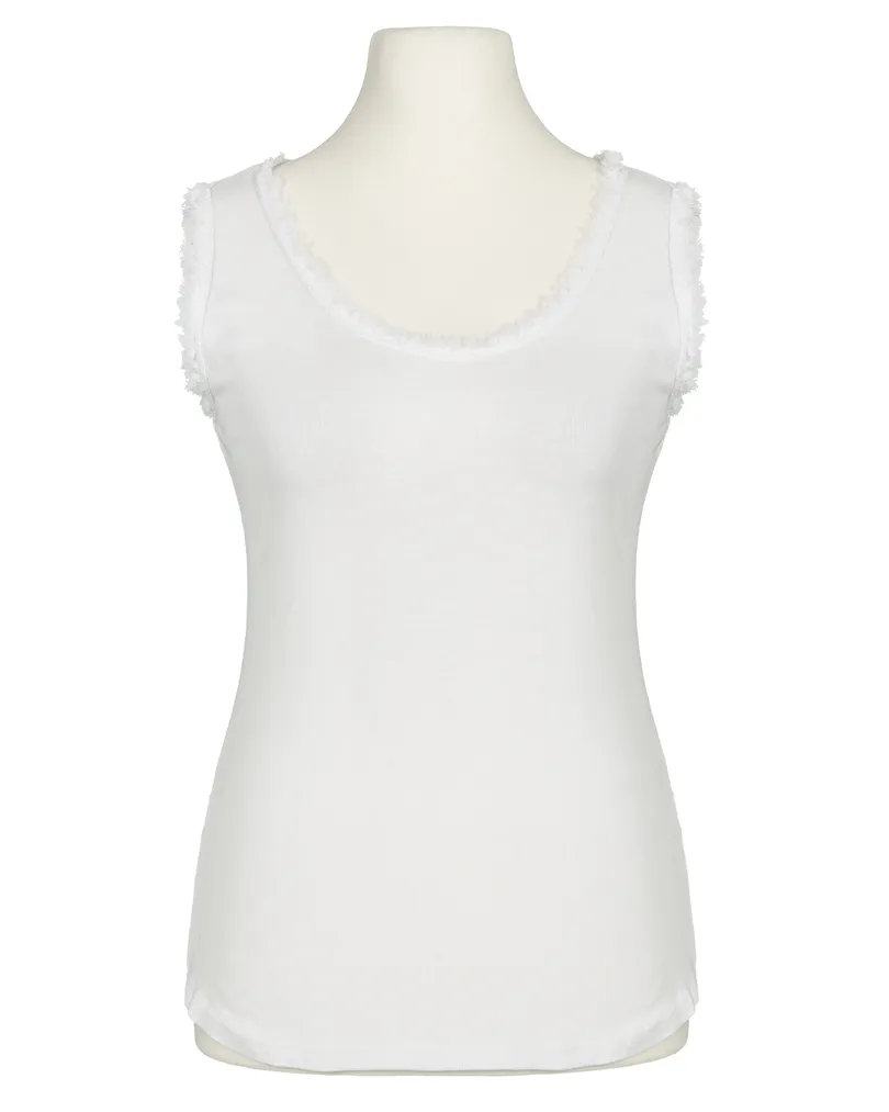 Top Baumwolle in  wei� von Moda Italia (Bild 1)