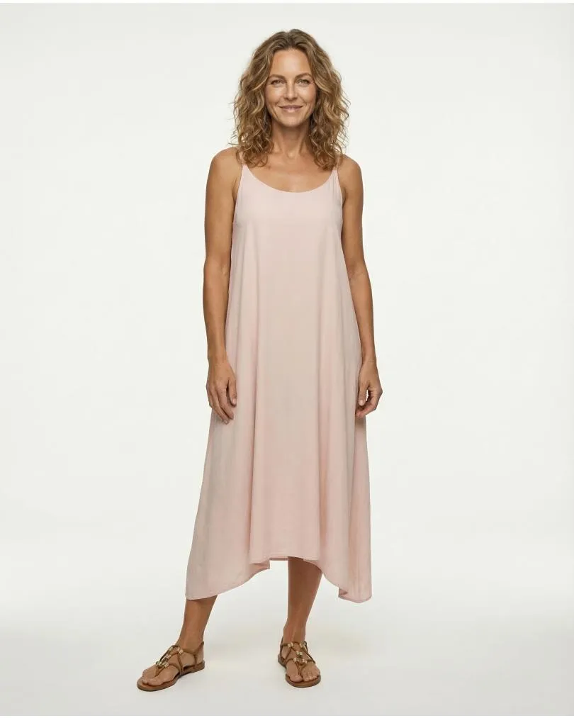 Tr�gerkleid A-Linie in  rosa von Spaziodonna (Bild 2)