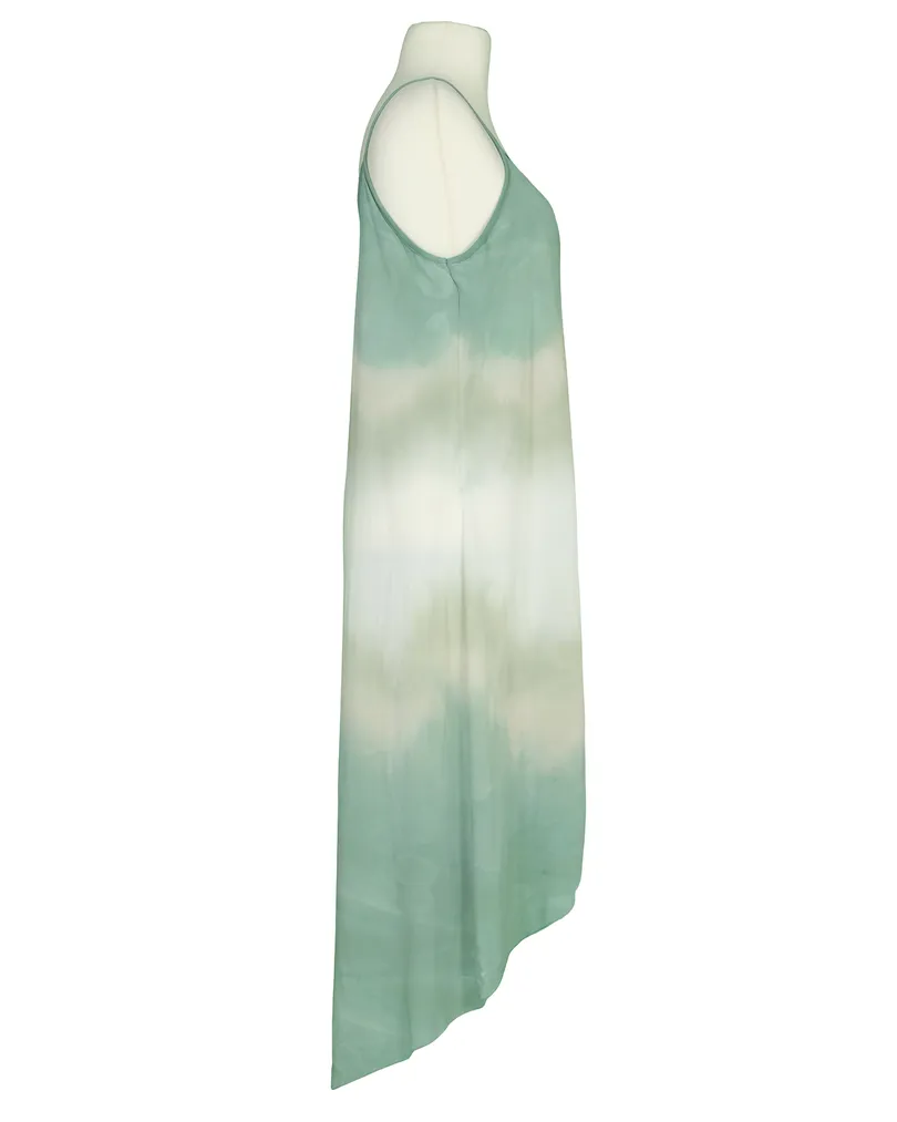 Tr�gerkleid Batik in  khaki von Spaziodonna (Bild 2)