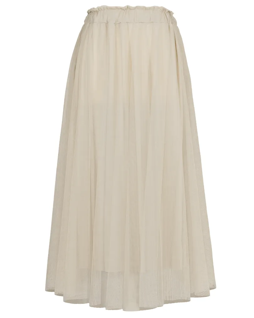 T�llrock in beige von Made in Italy