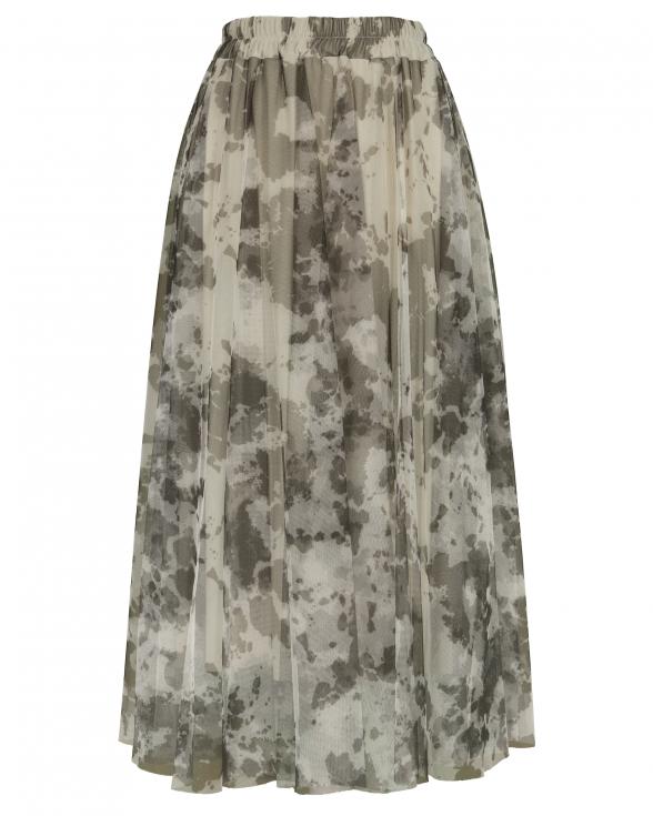Tllrock Cloud Print in braun von Made in Italy