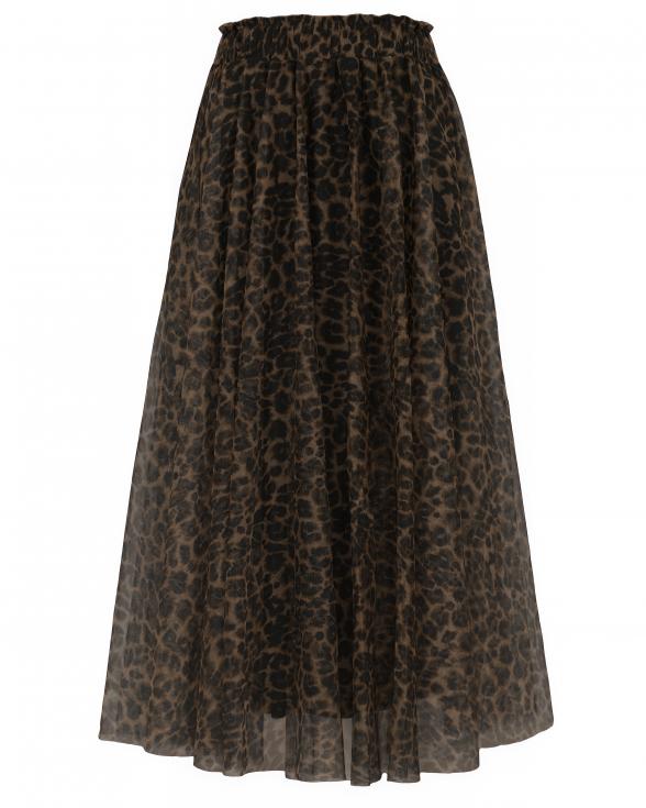 Tllrock Leopardenmuster in cognac von Made in Italy