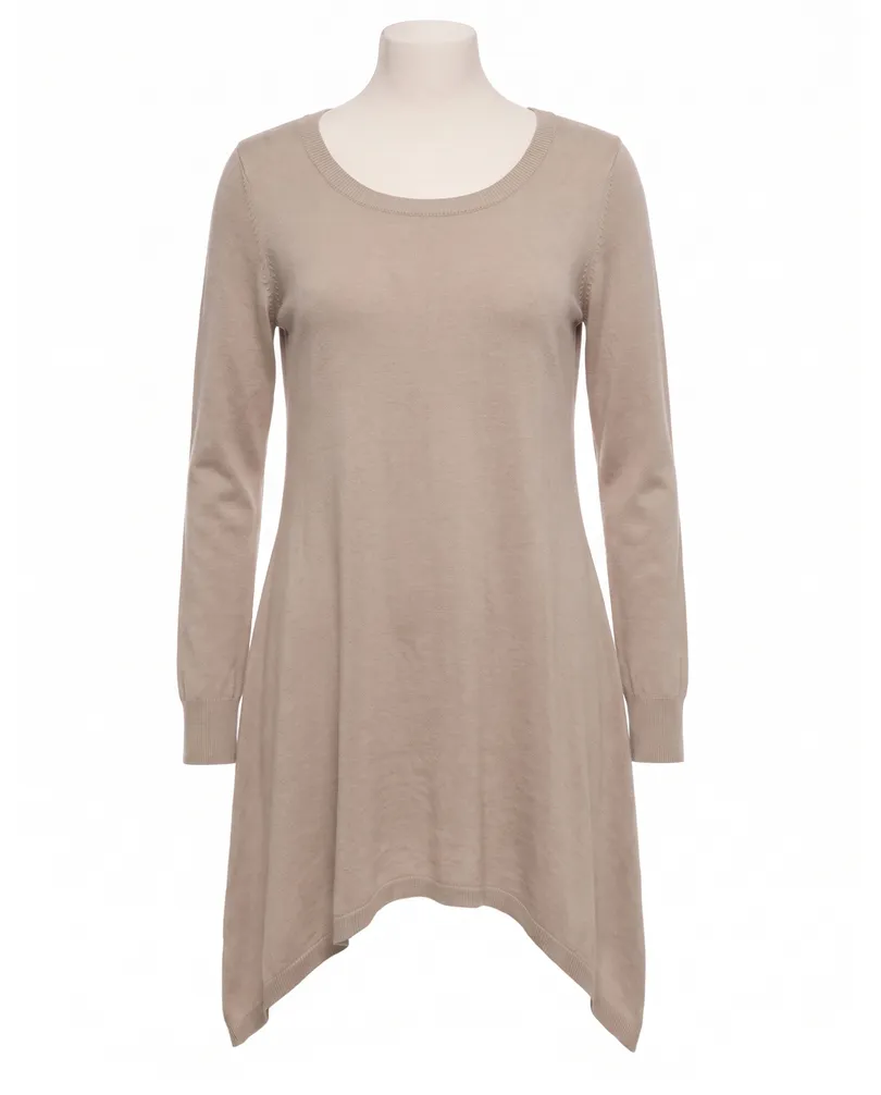 Tunika Pullover in  beige von Spaziodonna (Bild 1)