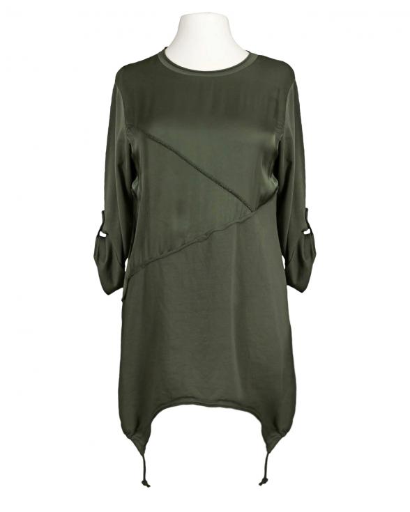 Sweatshirt mit Seide in  oliv von Diana (Bild 1)