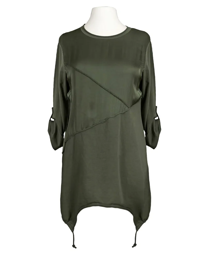 Sweatshirt mit Seide in  oliv von Diana (Bild 1)