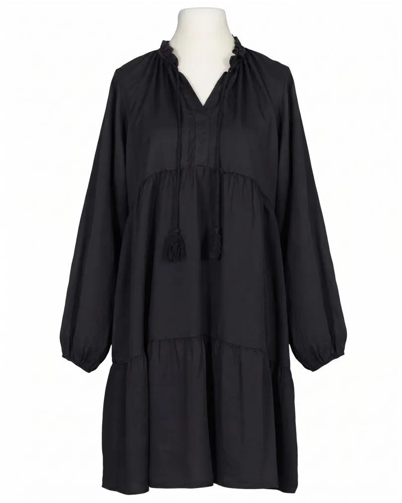 Tunika A-Linie in schwarz von Selected Touch