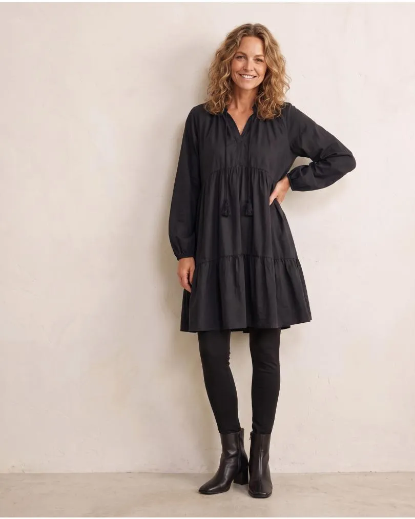Tunika A-Linie in  schwarz von Selected Touch (Bild 5)